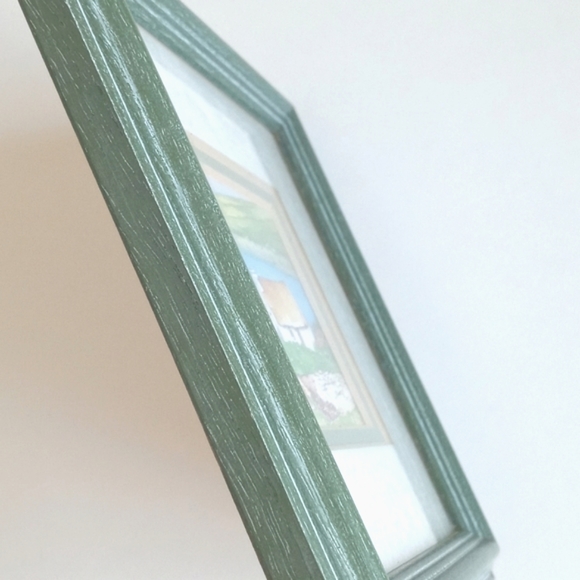 Signed Mini Ireland Painting in Frames with Dimensional Matting Set of 2 - Picture 10 of 16